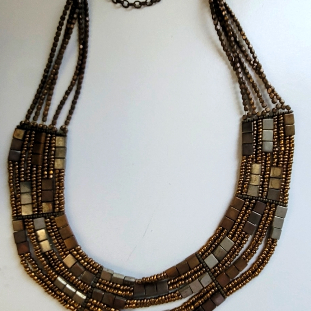 ✨️3/$35✨️Bronze Handmade Necklace